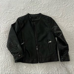 Toddler Boy Faux Leather Primark Jacket, size 4-5years